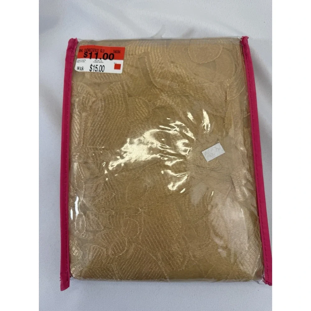 Better Homes And Gardens Curtain Tiers Gold‎ Chinoiserie 54